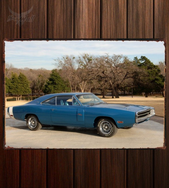 Металлическая табличка Dodge Charger R T 440 Six-Pack Металлическая табличка Dodge Charger R T 440 Six-Pack